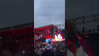 John Stamos dedicated to Bob Saget &amp; his wife at Riot Fest in Chicago #music #festival #concert