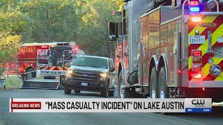 ‘Mass casualty incident’ as boat runs aground with multiple people injured, 1 missing on Lake Austin
