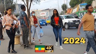 Beautiful Ethiopia , 🇪🇹 Addis Ababa walking Tour 2024