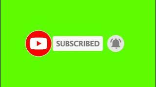 TOMBOL SUBSCRIBE DAN LONCENG LAYAR HIJAU | BAHAN EDITING #greenscreen