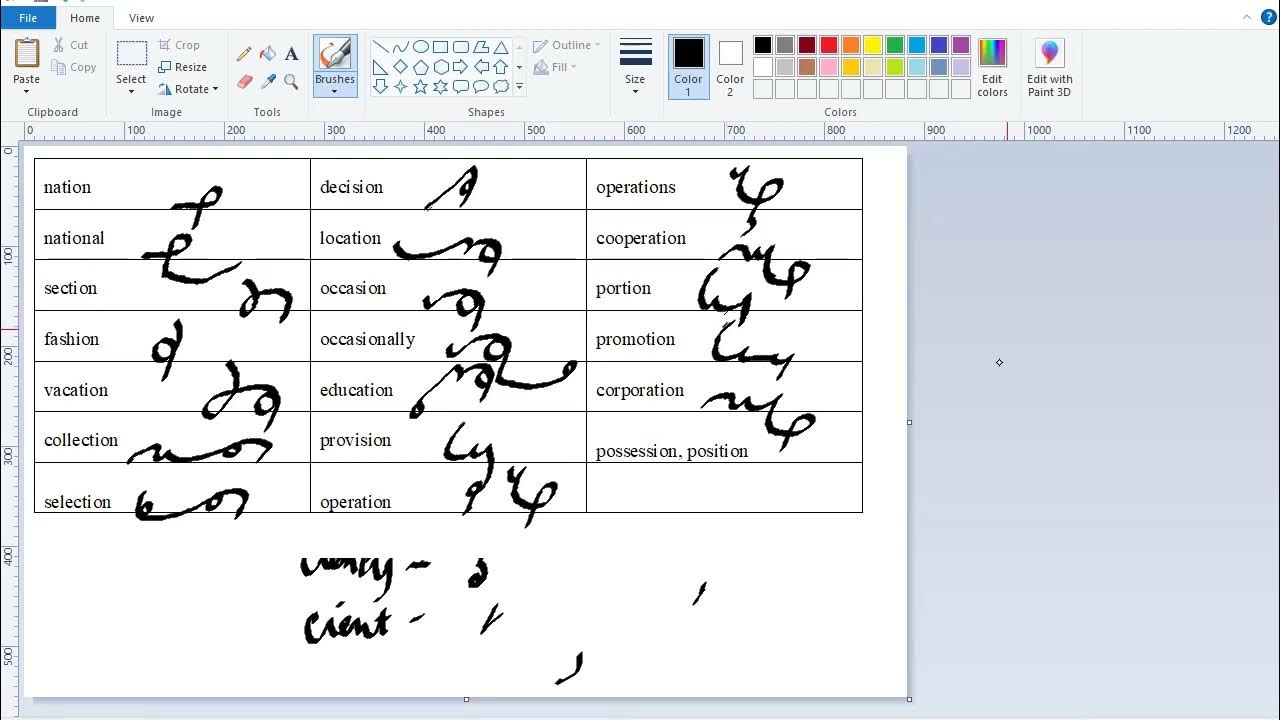 WEEK 10 FOUNDATIONS OF SHORTHAND YouTube