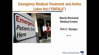 EMTALA Training - Steele Memorial Medical Center
