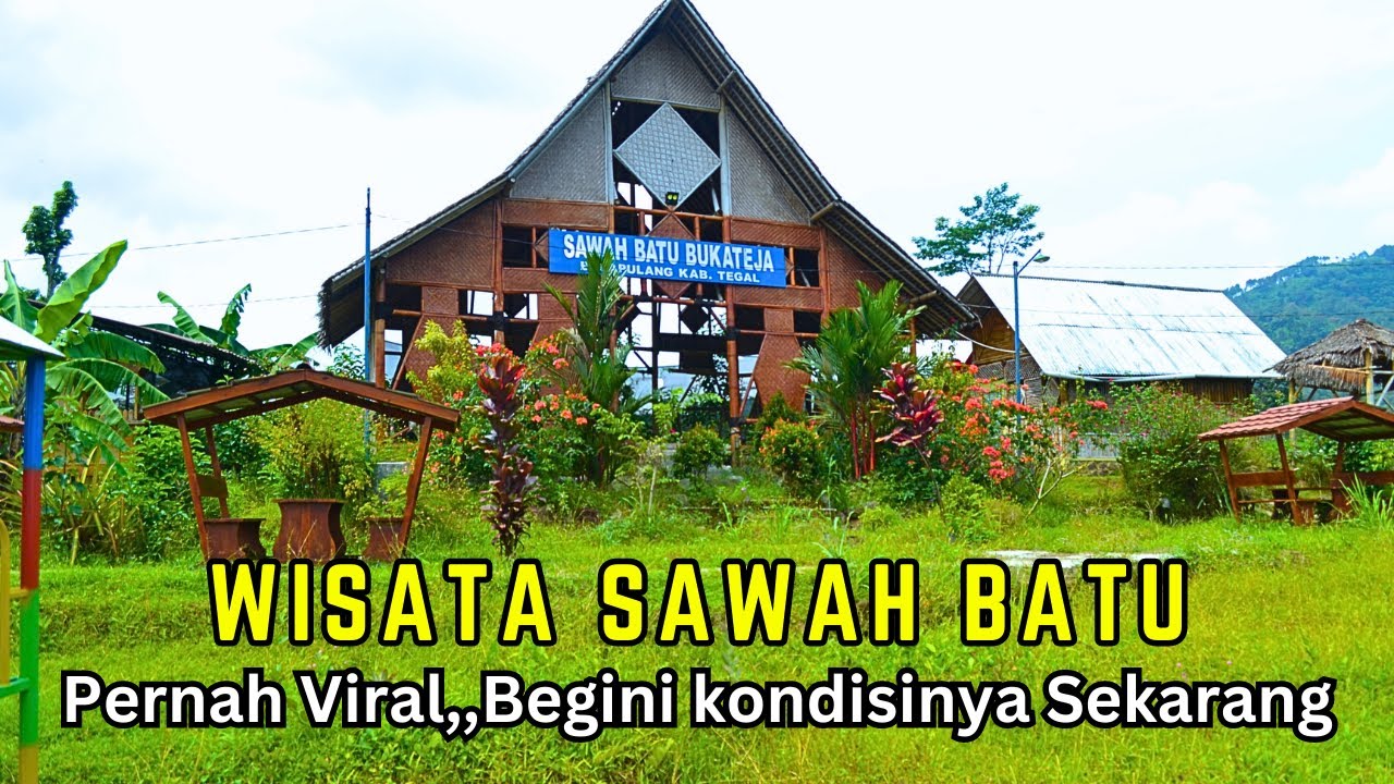 Pernah Viral,, Ternyata Begini Kondisinya Sekarang⁉️  Wisata Sawah Batu Bukateja Balapulang Tegal