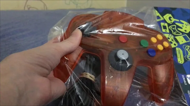 ASMR Nintendo 64 Controller Unboxing. No talking
