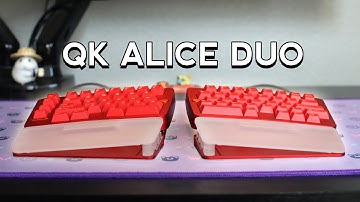 This Keyboard Saves Wrists (and sounds INSANE) | QK Alice Duo Build and Sound Tests