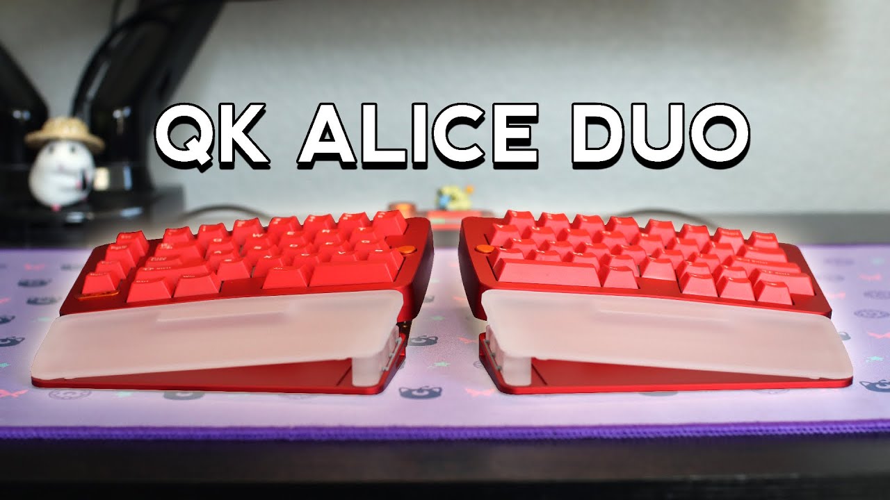 This Keyboard Saves Wrists (and sounds INSANE) | QK Alice Duo