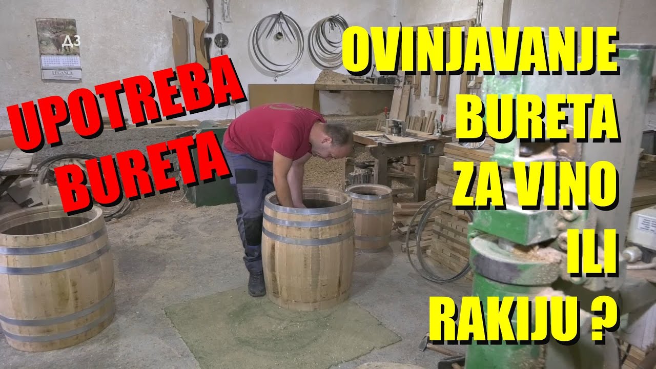 OVINJAVANJE BURETA - kako se to radi da se SPREMI ZA VRHUSKI KONJAK ILI VINO - i zašto KONJAK ?