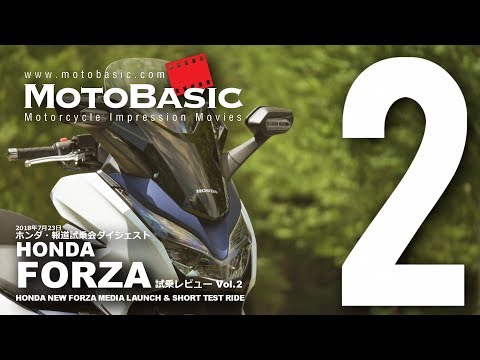 New Forza (FORZA, Honda/2018) Motorcycle/Scooter Test Ride