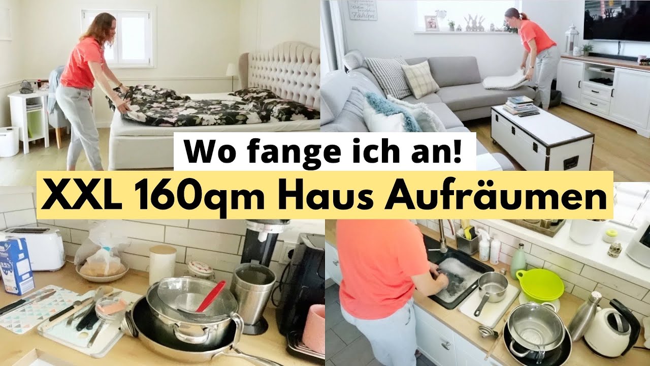 160qm Haus AUFRÄUMEN 💛 Ordnung schaffen 💛 Aufräumroutine & Motivation 💛