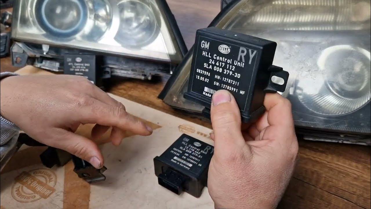 Opel Vauxhall Vectra C Signum XENON headlight HLL control unit GM 24417112 13178462, AFL