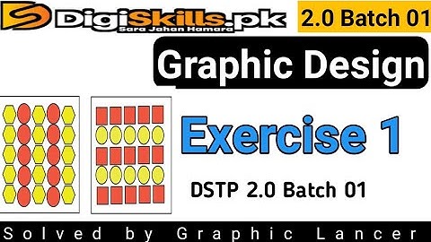 Digiskills 2.0 Graphic Design Exercise 1 Batch 01 | graphic design exercise 1 batch 1