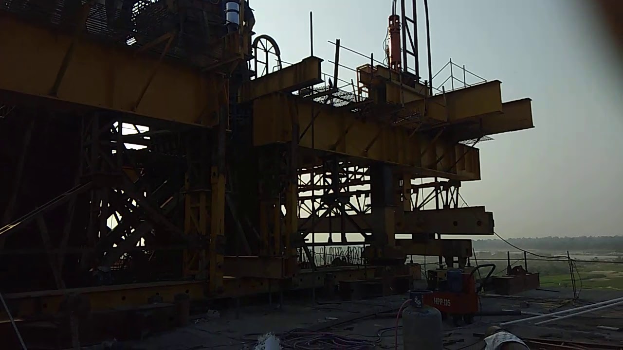 Site construction view,Bridge construction,pylon bridege YouTube