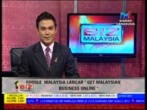 Google Get Malaysian Business Online Rtm Biz Malaysia 22 Nov 2011 Youtube