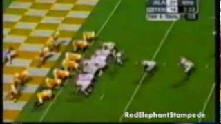 2002 Alabama vs Tennessee: Running Through The T