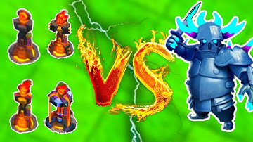 Every Level Inferno Tower VS P.E.K.K.A  | Clash Of Clans