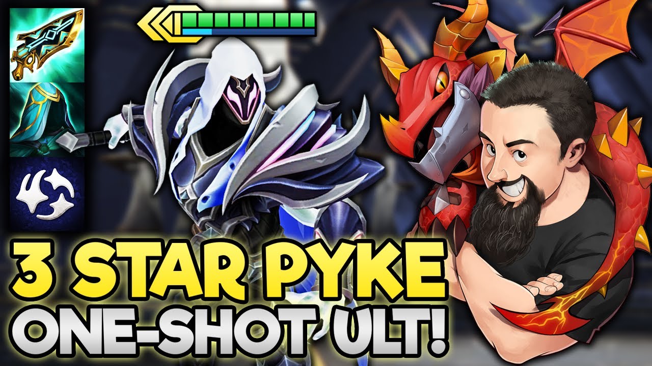 3 Star Pyke - This is how to beat 3 Star Bard!! | TFT Dragonlands | Teamfight Tactics