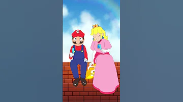Mario And Peaches Mood The Super Mario Bros Animation 