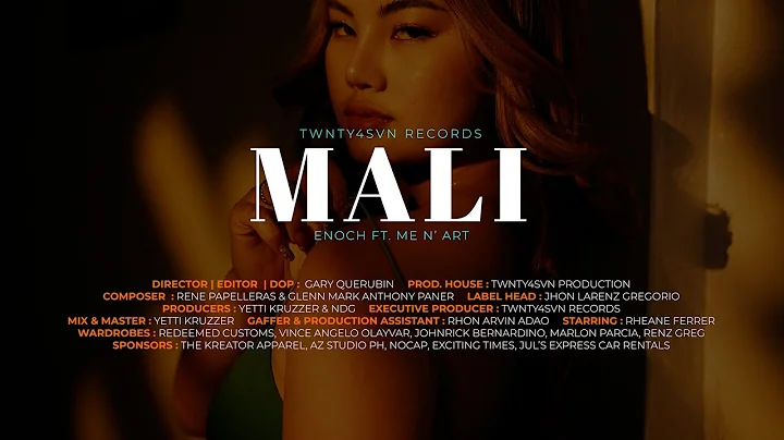 TWNTY4SVN - Mali | @enoch_enero247 ft. Me N' Art (Official Music Video) | DIR. GARY QUERUBIN