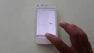 Gionee P3 Accelerometer Sensor Test