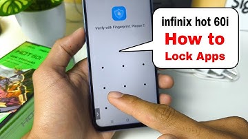 Hoe je apps op de Infinix Hot 60i kunt vergrendelen