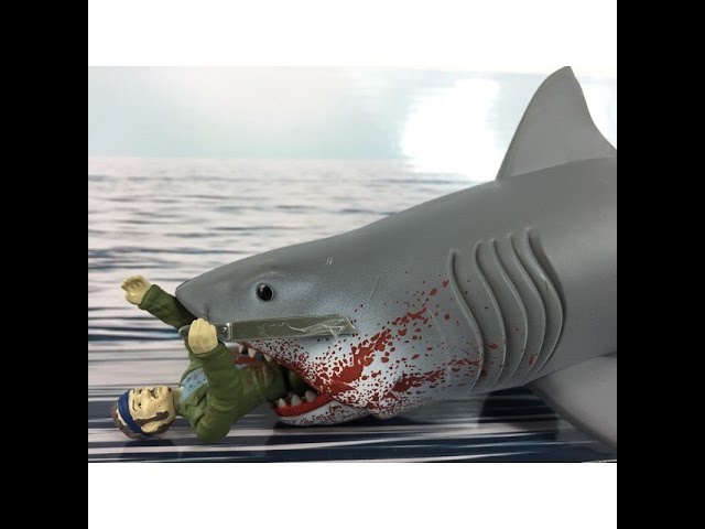 Funko Reaction Jaws ジョーズ フィギュア コミコン2015 2015 JAWS Con Exclusive Funko ReAction Bloody Shark & Quint