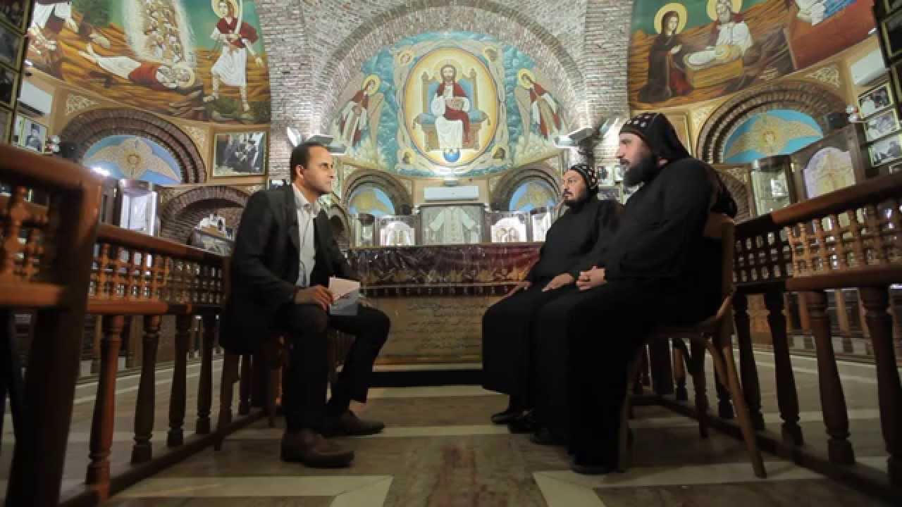 حلقة في دير الأنبا بيشوي داخل مزار البابا شنود