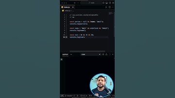 21/100 javascript interview questions. double and use in single line. #learnjs #codingshorts