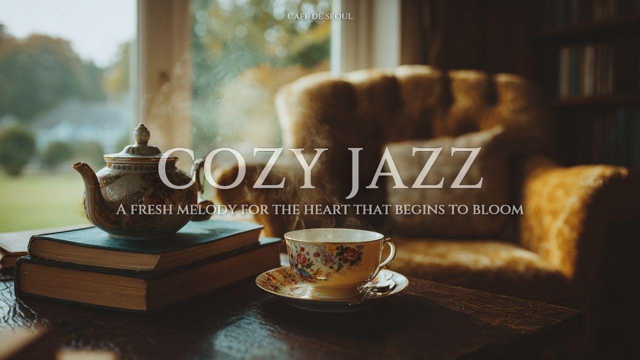 곧 찾아올 싱그러운 봄향기를 풍기는 Cafe Jazz playlist [BGM, 라운지 재즈, 배경음악, 카페 재즈]