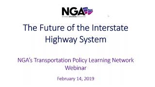 The Future of the Interstate Highway System