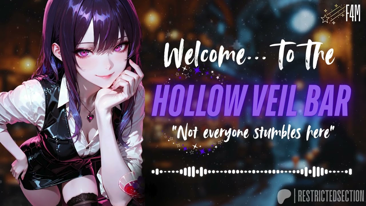 “The Enchanted Witch Bar That Only Appears in Spooky Season” [F4M] [Flirty] [Spooky Comfort]