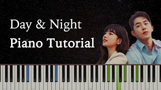 정승환 (Jung Seung Hwan) - Day & Night Piano Tutorial | 스타트업 - Start Up OST Piano Cover | 악보 Sheet