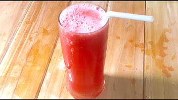 Ẩm thực - Nước ép dưa hấu giải nhiệt mùa hè | toan food