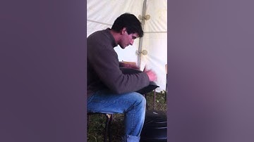 Carson Allen from Hazelton/Kispiox Valley with his handpan @ RVMF 2013
