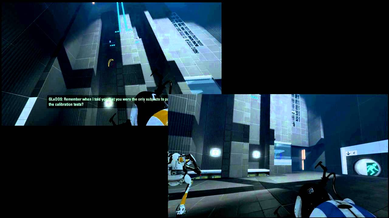 Portal 2 Co Op Chapter 2 (part 1) - YouTube