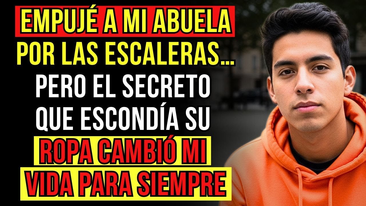 ESTE JOVEN EMPUJÓ Y MATÓ A SU PROPIA ABUELA Y DESCUBRIÓ EL PEOR SECRETO DE SU VIDA EN SU ROPA