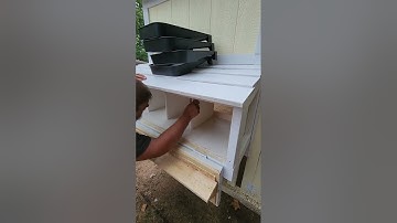 6x16 Barn Coop with roll out nesting boxes