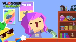 Vlogger Go Viral - Clicker Game & Vlog Simulator for iPhone and Android (Girl) screenshot 2