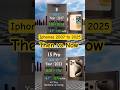 iPhone Then vs Now (2007–2025) 😱 | 3D COMPARISON #SHORTS