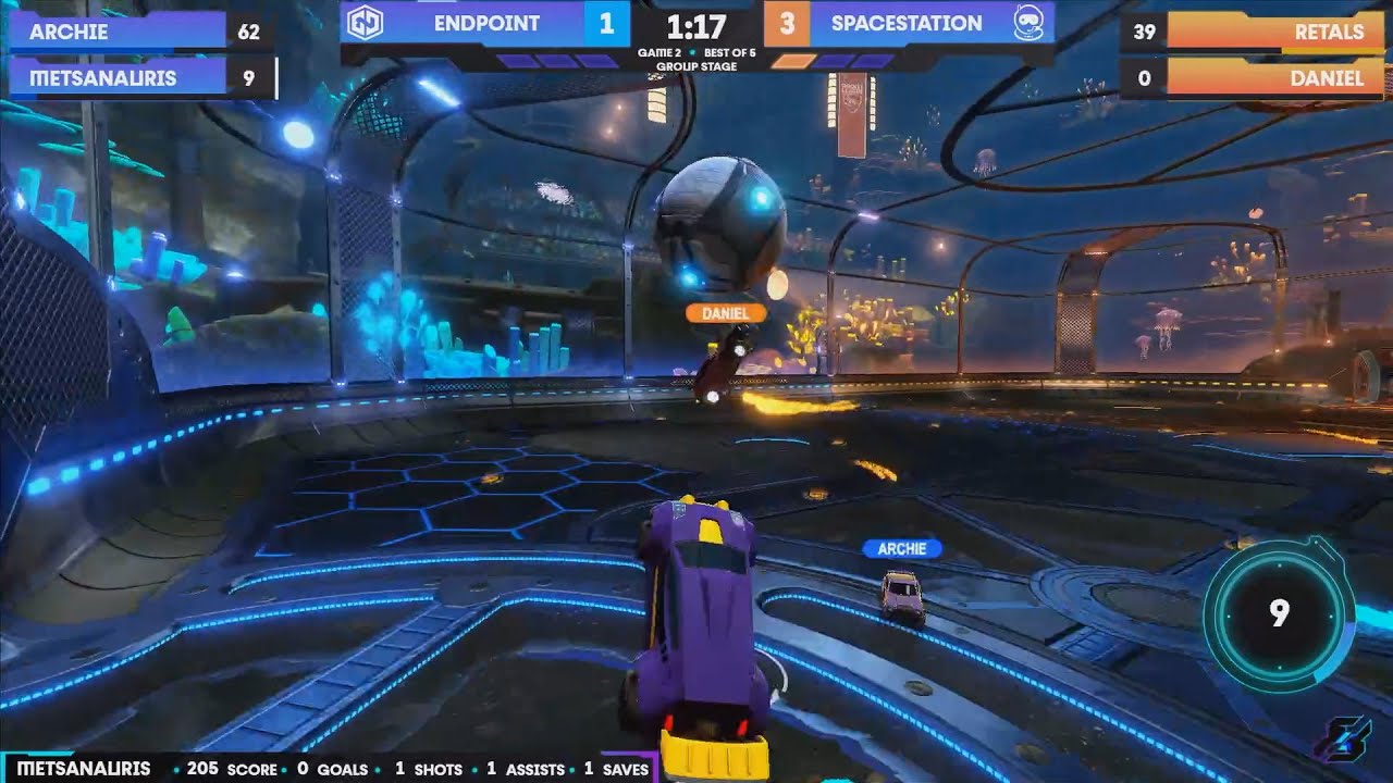 Daniel’s $2,000,000 Double Flip Reset 🔁🔁🥅💥 — Transcript