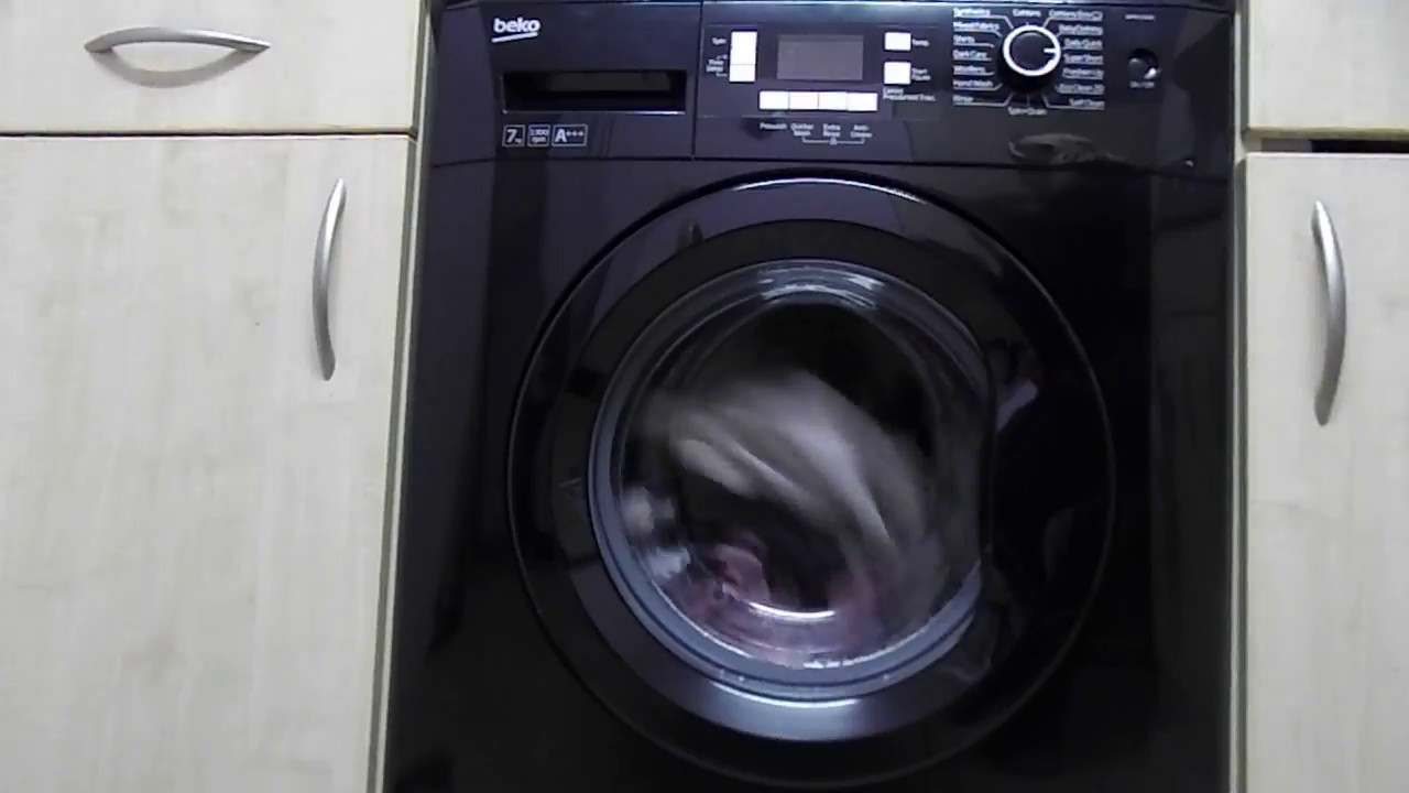 BEKO WASHER SUPER SHORT 30*C YouTube