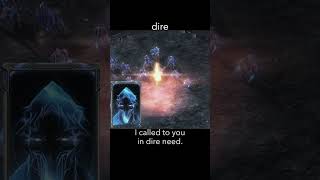 dire — StarCraft 2 dialogue scene