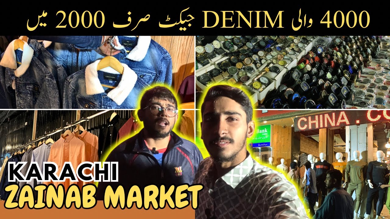 Zainab market Karachi shopping in zainab market karachi pakistan