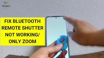 Bluetooth Remote Shutter Not Working | Fixed Selfie Remote Shutter Only Zoom