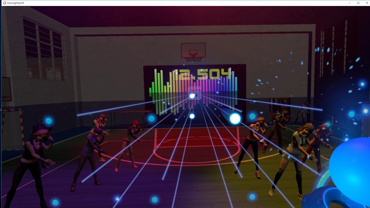 VR Game Dancing Party Playing Video YouTube