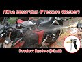 Nirva Pressure Spray Gun for Car and Bike wash (Hindi Review)