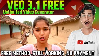 Veo 3.1 Free Unlimited New Secret Method Working Tech Sunil 2.0