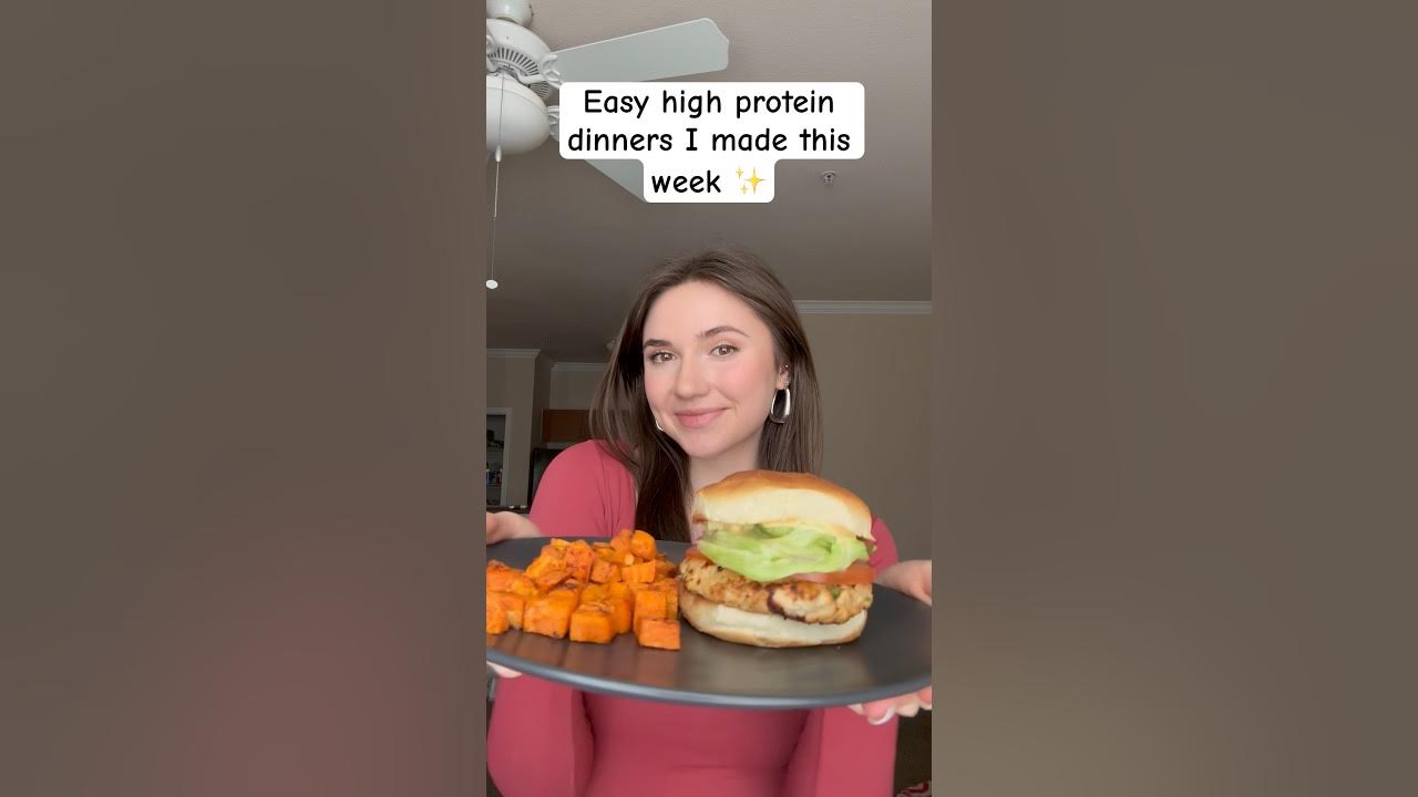Easy high protein dinners I made this week - YouTube