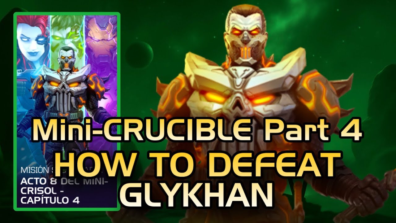 Mini Crucible 4 | HOW TO + Best Champs and Boss Options + GLYKHAN Rotation Advice | MCOC