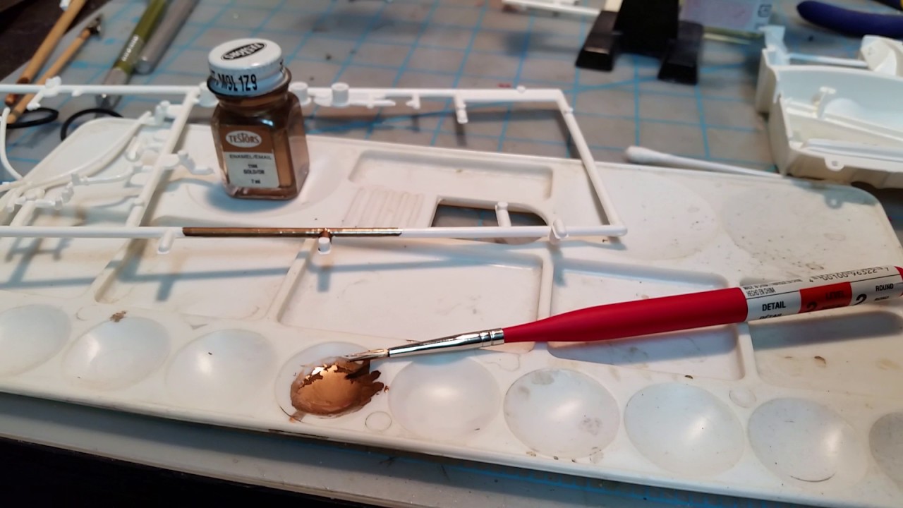 Painting your first model kit. Testors enamel. : r/nostalgia