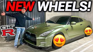 New Wheels For My Nissan Gtr Reveal